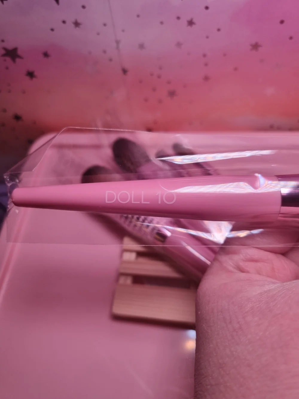 Pink Makeup Brush Set with Travel Case - Professional Women’s Brush Kit